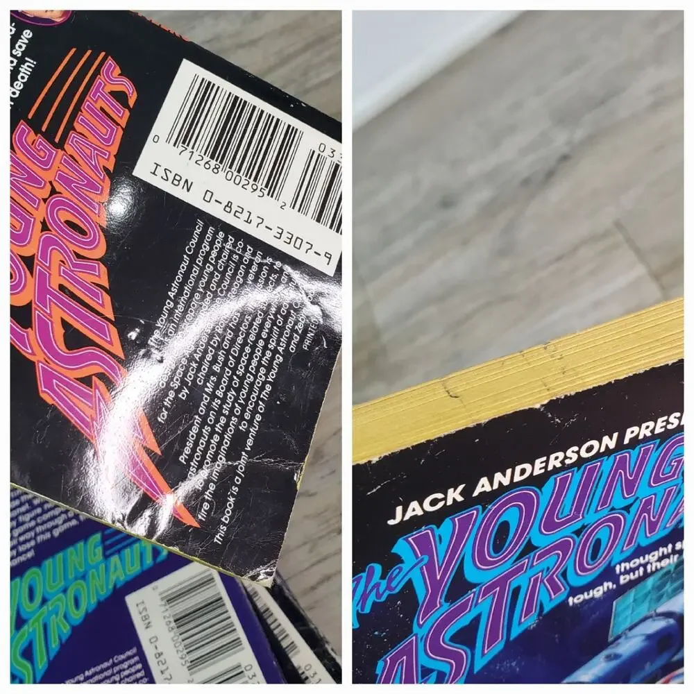 Jack Anderson Presents the Young Astronauts Books 1-5 - Rick North 1990 Paperbac